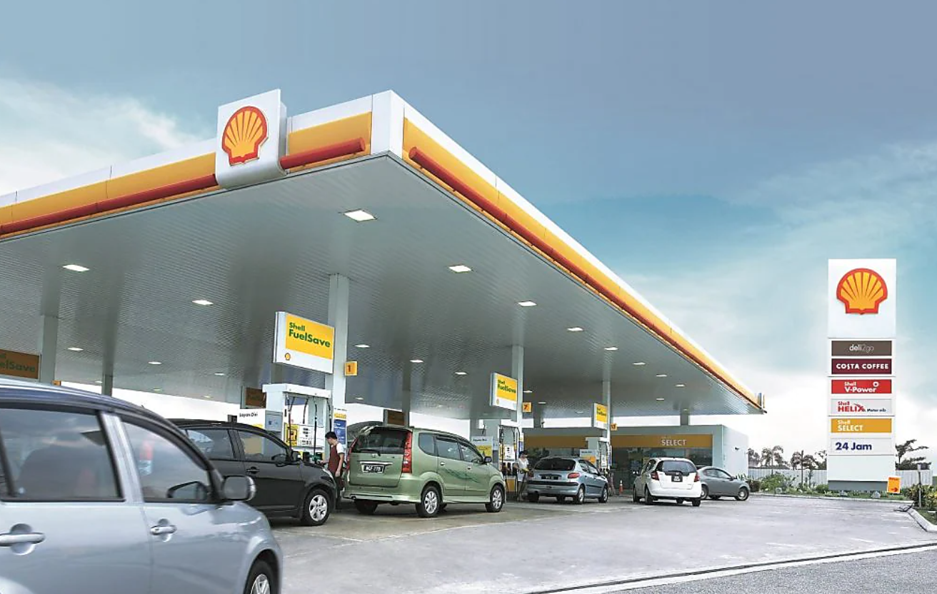 stesen minyak shell